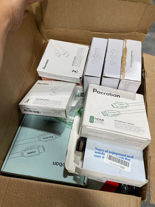 Multiple Assorted Open Box Cables