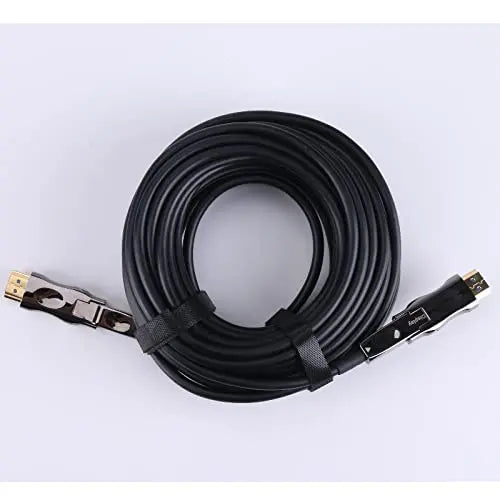 Long 4K Fiber Optic HDMI Cable with Detachable Connectors
