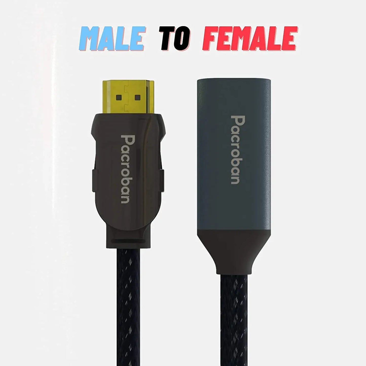 Extension HDMI 2.1 Cable Male to Female 8K