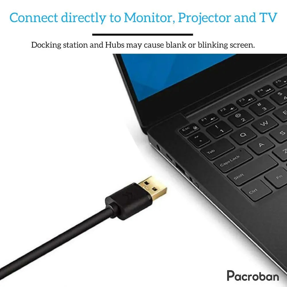 Pacroban USB 3.0 to VGA Adapter Cable