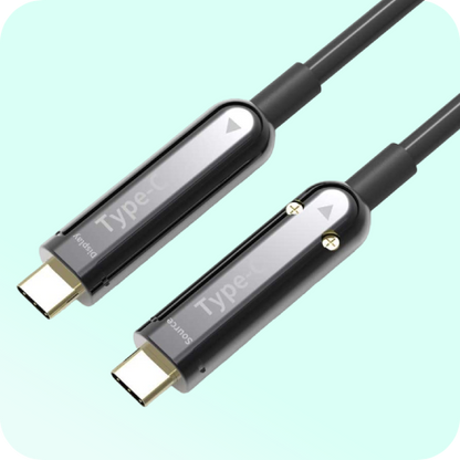 Pacroban 8k Cable 2.1 USB C Cable Fiber Optic