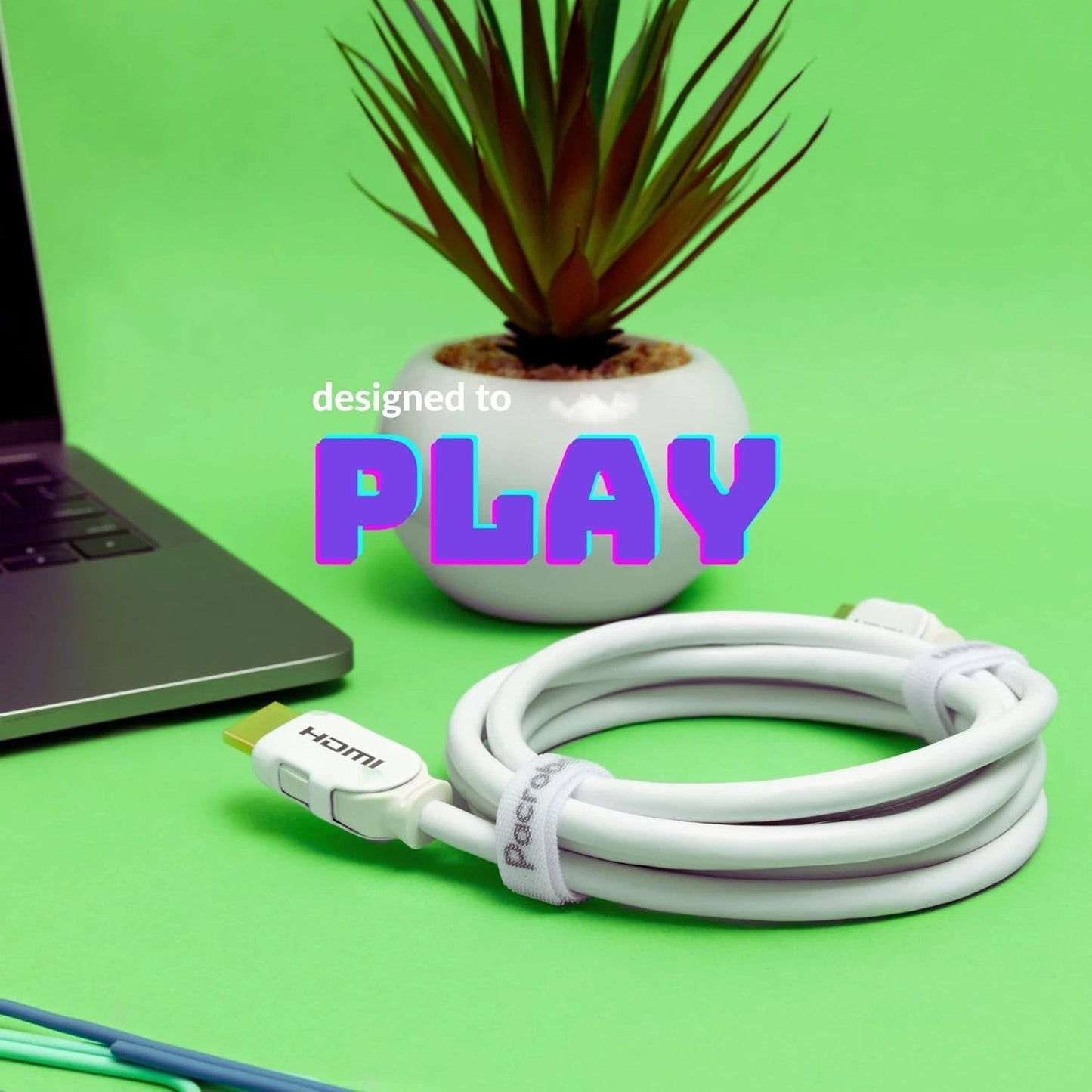 Pacroban 8K HDMI 2.1 Cable White – Bulk Pack (6ft / 10ft / 30ft) | 48Gbps, eARC, VRR, Dolby Atmos | Wholesale & Bulk Buying