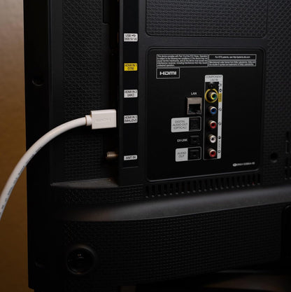 Pacroban DisplayPort to HDMI Cable White – Bulk Pack (6ft, 10ft) | 4K 60Hz, CL3 In-Wall Rated | DP (Source) to HDMI (Display) Wholesale