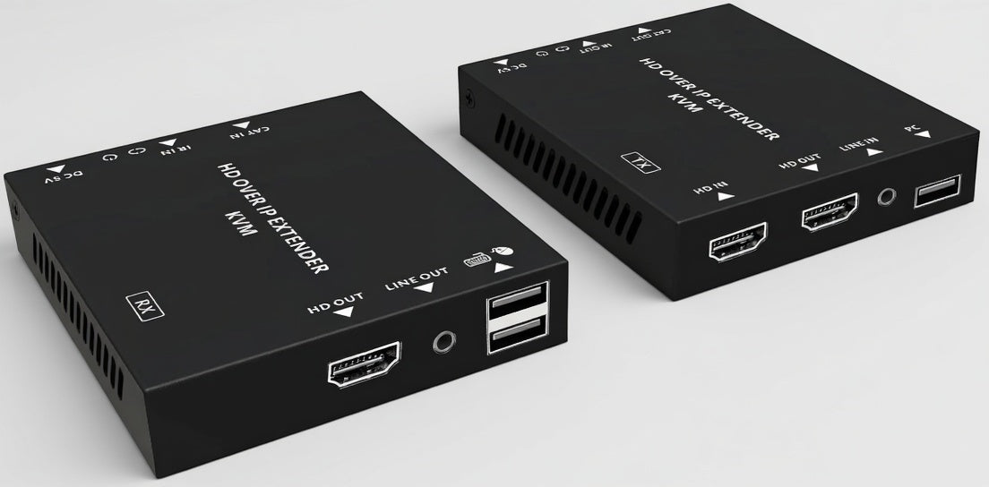 NEW Ultra-Low Latency HDMI Over IP KVM Extender | 500 feet