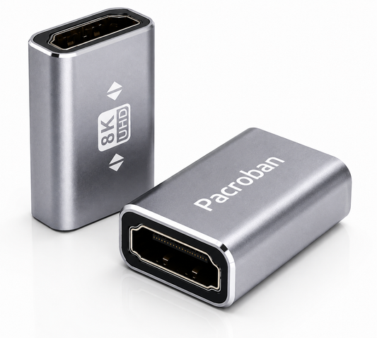HDMI Coupler 8K Female to Female 2 Pack - High Speed HDMI 2.1 Extension Connector Adapter
