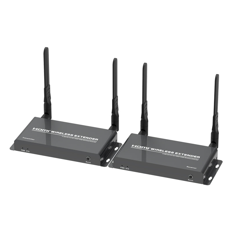 Wireless HDMI Transmission – Up to 200M | 1080P HD | H.265 Compression | IR Remote Support