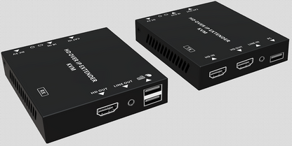 Ultra-Low Latency HDMI Over IP KVM Extender | 500 feet