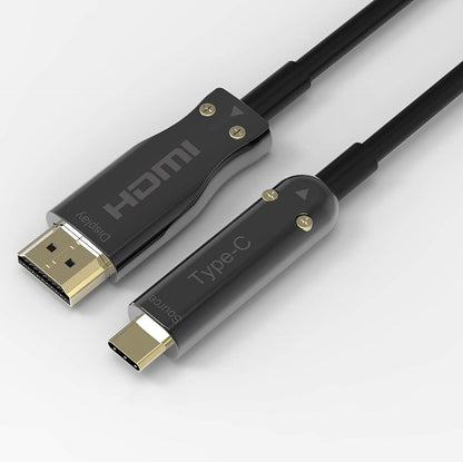 Fiber Optic USB Type-C to HDMI Cable