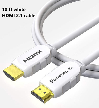 Multiple (Slim HDMI, HDMI 2.1 Cable) Cables Box