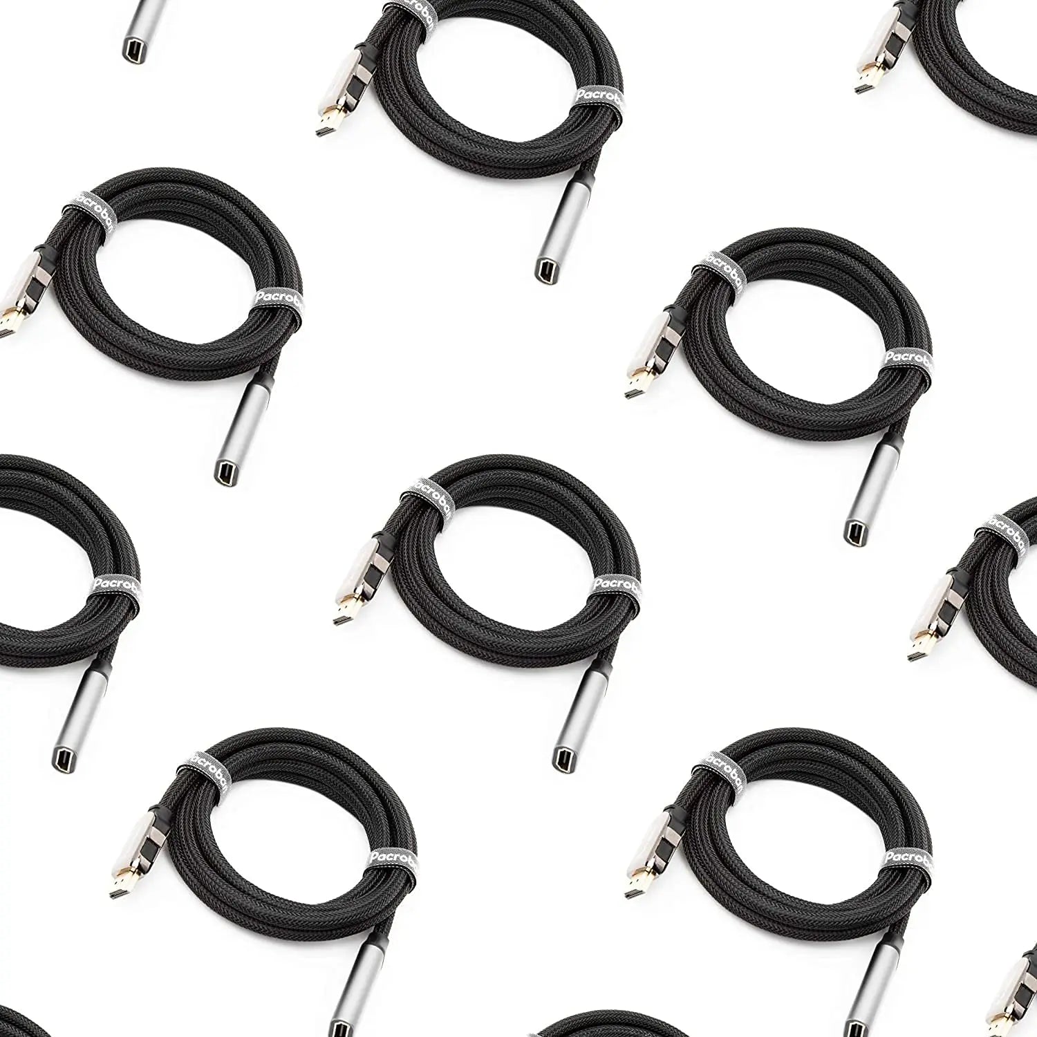 Hyperfast White - 8K HDMI 2.1 Cable in Soft CL3 Rated Wire