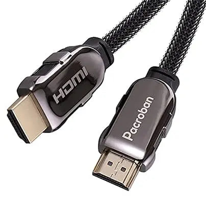 Hyperfast Black HDMI to HDMI 2.1 Cable - 8K 60Hz, 4K 120Hz, 48Gbps, HDDR, Dolby Atmos