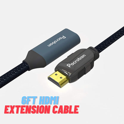 Pacorban Extension Cable 8K HDMI 2.1 Male to Female