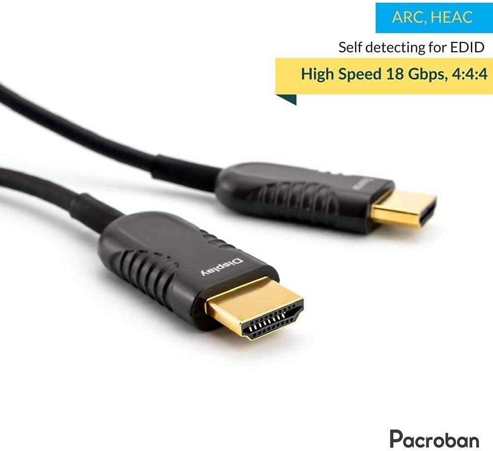 Slim Fiber Optic HDMI Cable