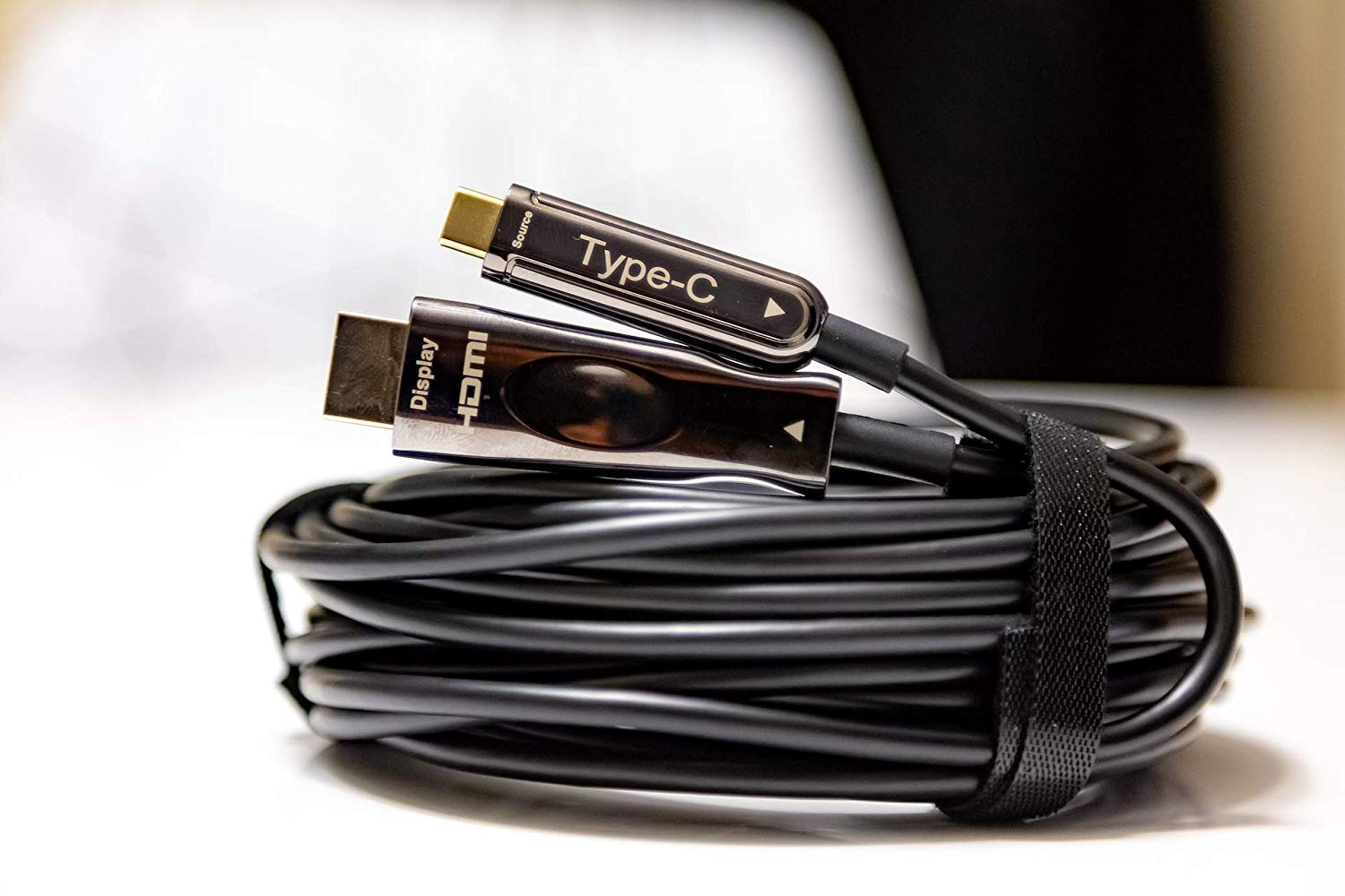 Marco Polo æstetisk triathlon Fiber Optic USB-C to HDMI Adapter Cables | Pacroban Electronics