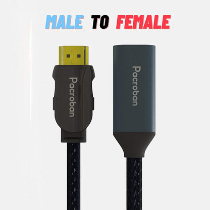 Pacorban Extension Cable 8K HDMI 2.1 Male to Female