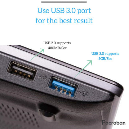 Pacroban USB 3.0 to VGA Adapter Cable