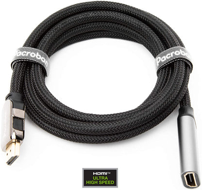 Extension HDMI 2.1 Cable Male to Female 8K