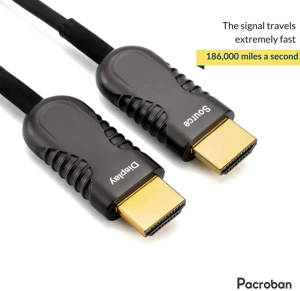 Slim Fiber Optic HDMI Cable