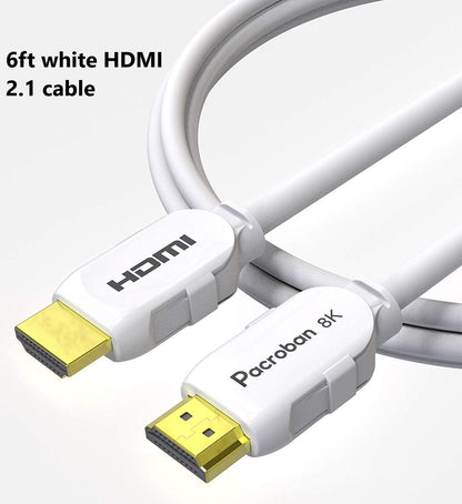 Open Box Multiple (Female to Male, 2.1 MHDI, Slim HDMI, Fiber optic,) Cables Box