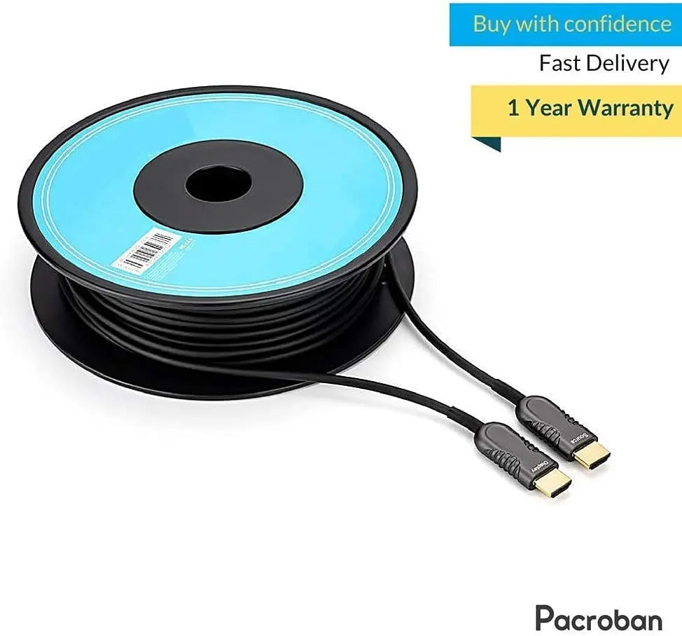 Slim Fiber Optic HDMI Cable