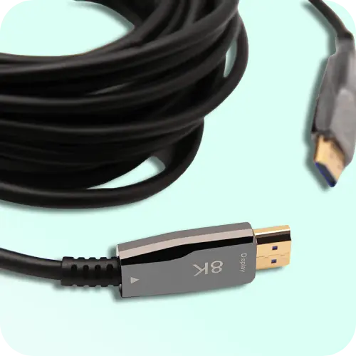 Long8K Fiber Optic Active 8K Ultra High Speed HDMI 2.1 Cable