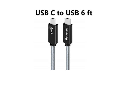 Multiple Open Box - Slim HDMI, HDMI 2.1 Cable, USB C to USB Cables, USB to VGA adapter Box